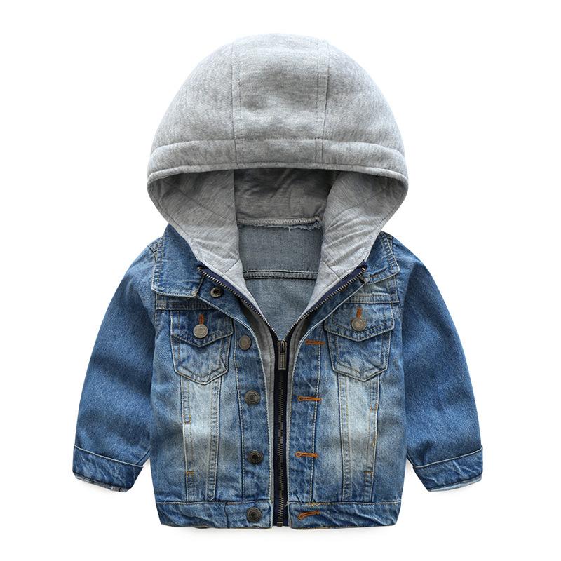 Buy Abolai Baby Boys' Basic Denim Jacket Button Down Jeans Jacket Top,  Style2 Lightblue, 4T at Amazon.in